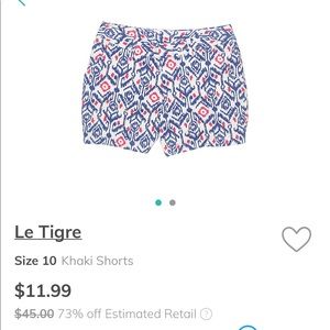 Patterned shorts